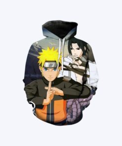 Naruto and Sasuke Hoodie Sweatshirts Anime Streetwear ﻿