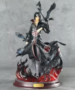 TAMASHII NATIONS Akatsuki Itachi Figurine with Crows