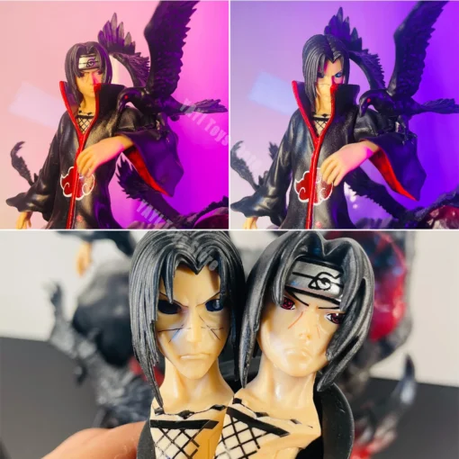 Naruto statue Akatsuki Itachi Figurine with Crows