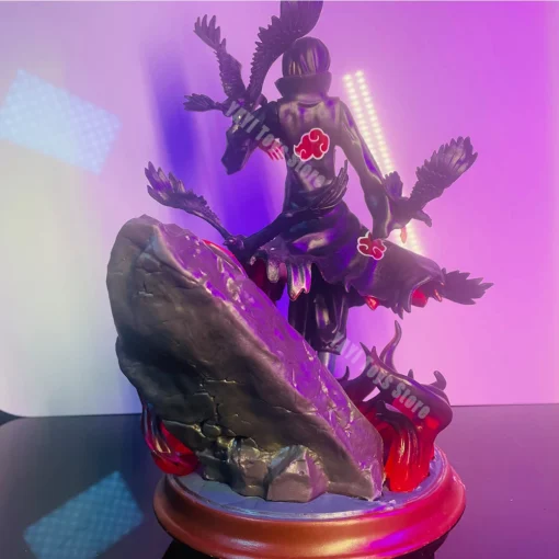 Akatsuki Itachi Figurine with Crows naruto figurine